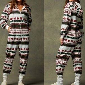 Fabletics Cozy Fleece Hooded Onesie NWOT Size XXL